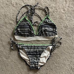 Target brand bikini set (large top, medium bottom)